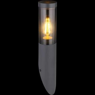 mutoni Lampada da esterno Boston acciaio inox antracite 8x8x40  