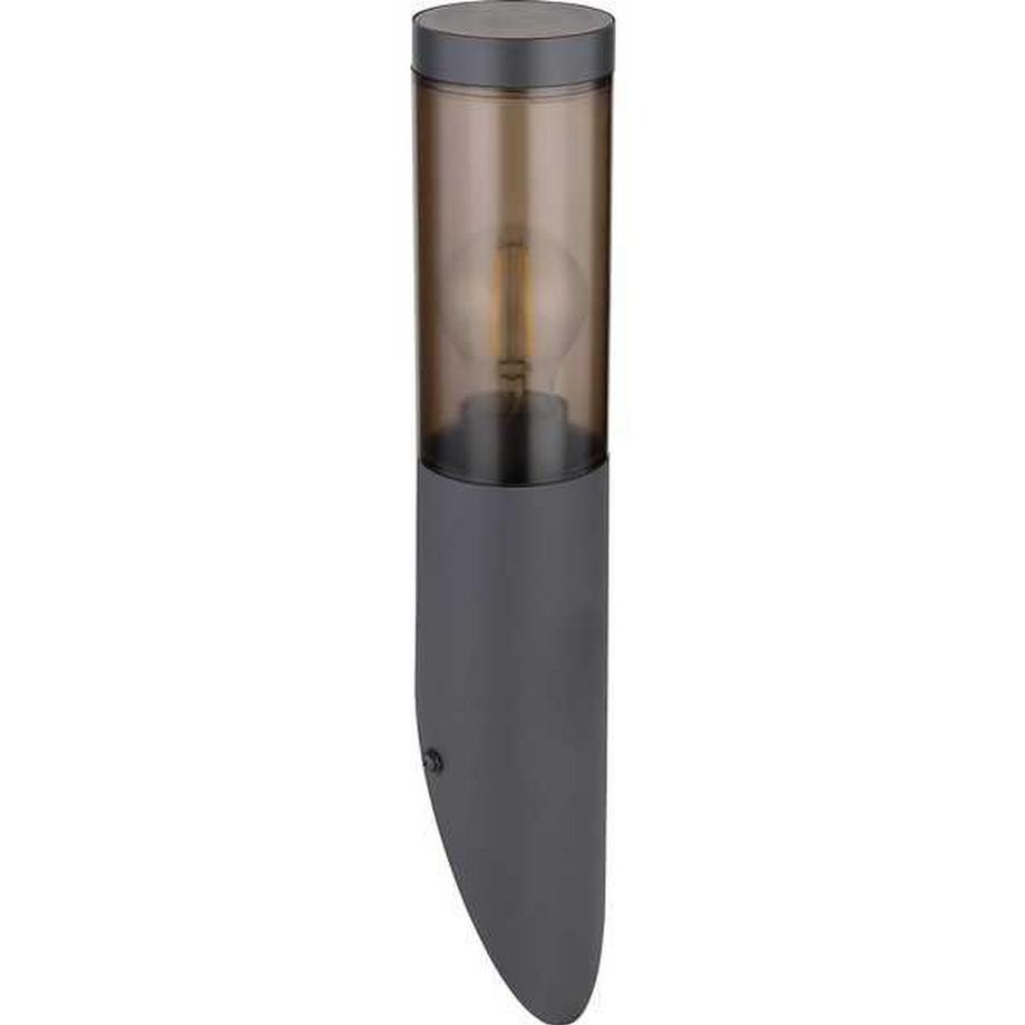 mutoni Lampada da esterno Boston acciaio inox antracite 8x8x40  