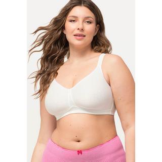 Ulla Popken  Reggiseno in microfibra senza ferretto con coppe in Spacer e coppa C-E 