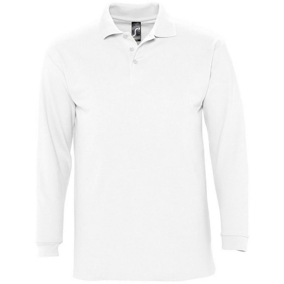 Winter II Pique LangarmShirt PoloShirt, Langarm