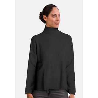 CASH-MERE.CH  Wolle Kaschmir Oversize Style Rollkragen Pullover 