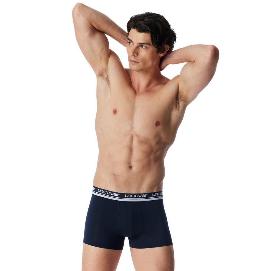 Uncover by Schiesser Boxershorts 3er Pack Figurbetont  