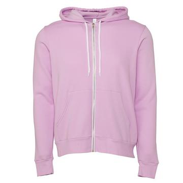 Canvas Sweat à capuche et fermeture zippée