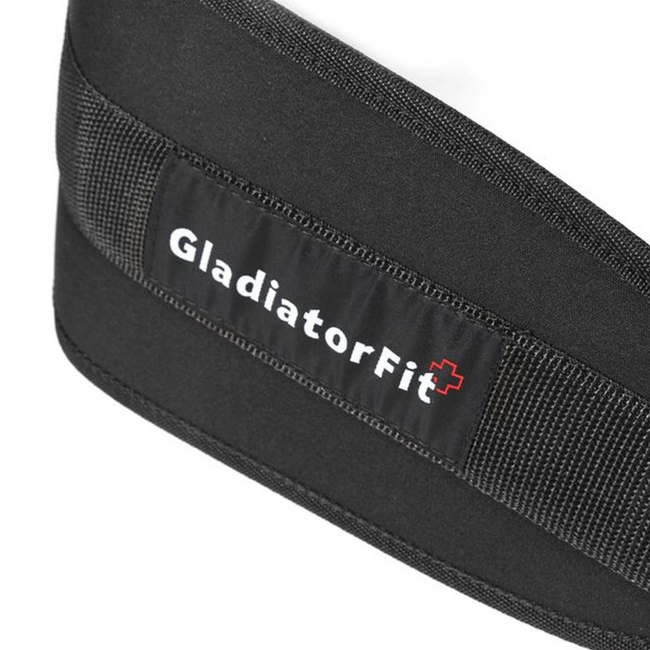 GladiatorFit  Muskelaufbaugürtel "Dip Belt" mit Kette 90cm beschwerbar GladiatorFit 