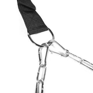 GladiatorFit  Muskelaufbaugürtel "Dip Belt" mit Kette 90cm beschwerbar GladiatorFit 
