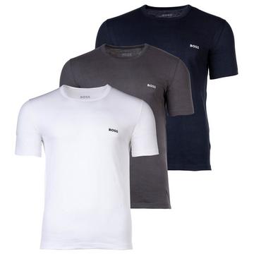 T-Shirt  3er Pack Bequem sitzend-T-Shirt RN 3P Classic