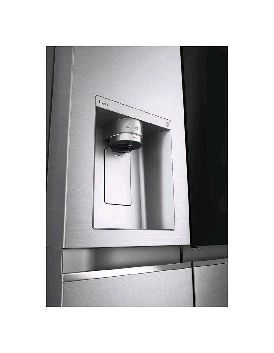 LG GSXV91PZAE - Side-by-Side Kühlschrank InstaView mit gefrierfach, 635 l, E  