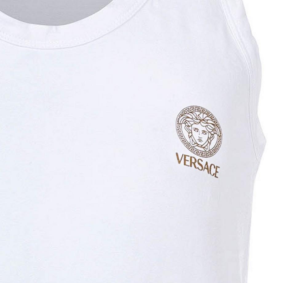 VERSACE Topeka Canotta Bi-Stretch Cotone Biologico  
