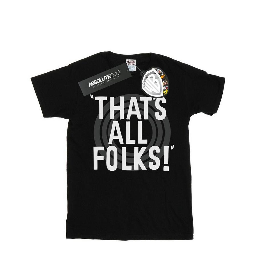 LOONEY TUNES That's All Folks T-Shirt  