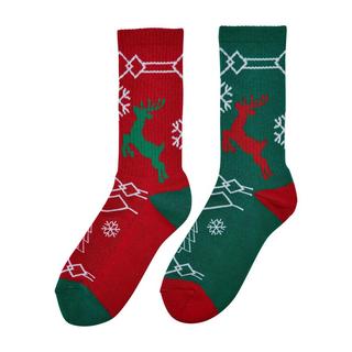 URBAN CLASSICS  chaussettes fancy x-mas (x2) 