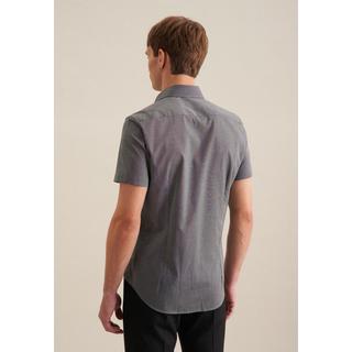 Seidensticker Business Hemd Slim Fit Kurzarm Uni  