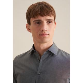 Seidensticker Business Hemd Slim Fit Kurzarm Uni  