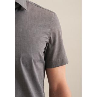 Seidensticker Business Hemd Slim Fit Kurzarm Uni  