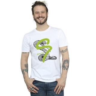 Harry Potter Slytherin Cobra Grafik Print T-Shirt  
