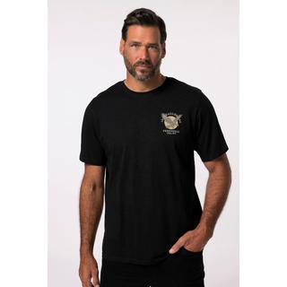 JP1880  T-shirt con mezze maniche e stampa grande, fino alla tg. 8XL 