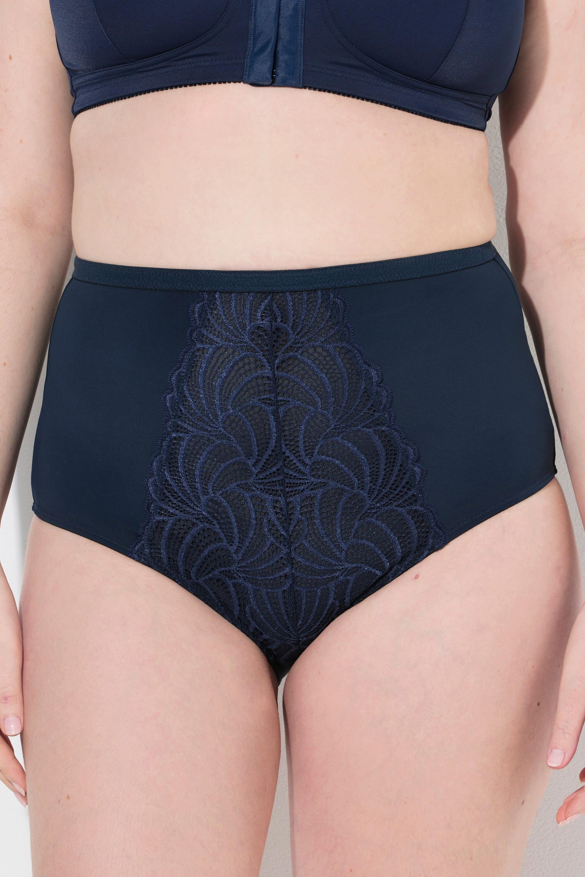 Ulla Popken Maxi Slip Modellanti Pizzo Foderato Vita Alta  