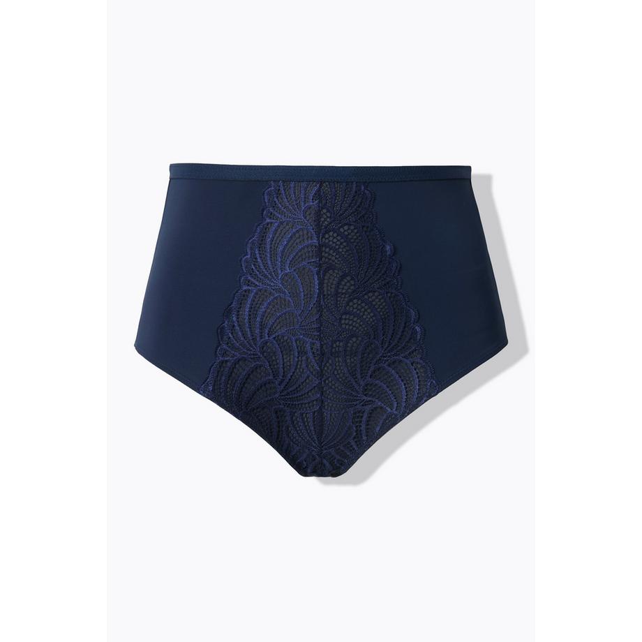 Ulla Popken Culotte Maxi Sculptante Dentelle Doublée Taille Haute  