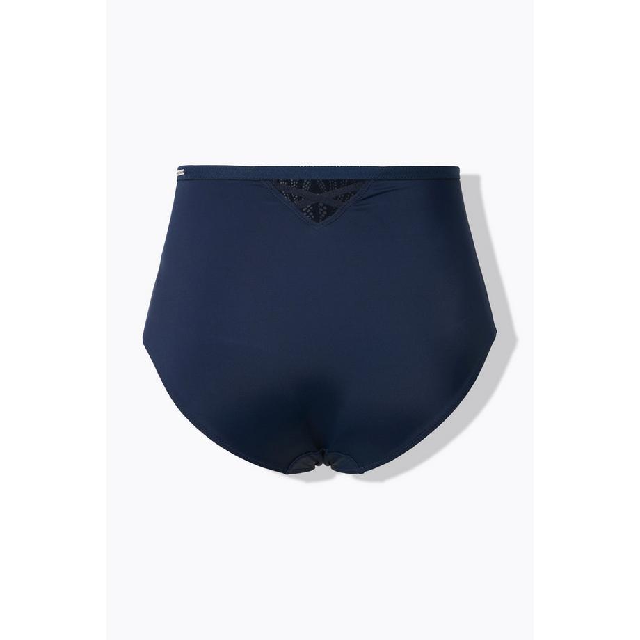 Ulla Popken Culotte Maxi Sculptante Dentelle Doublée Taille Haute  