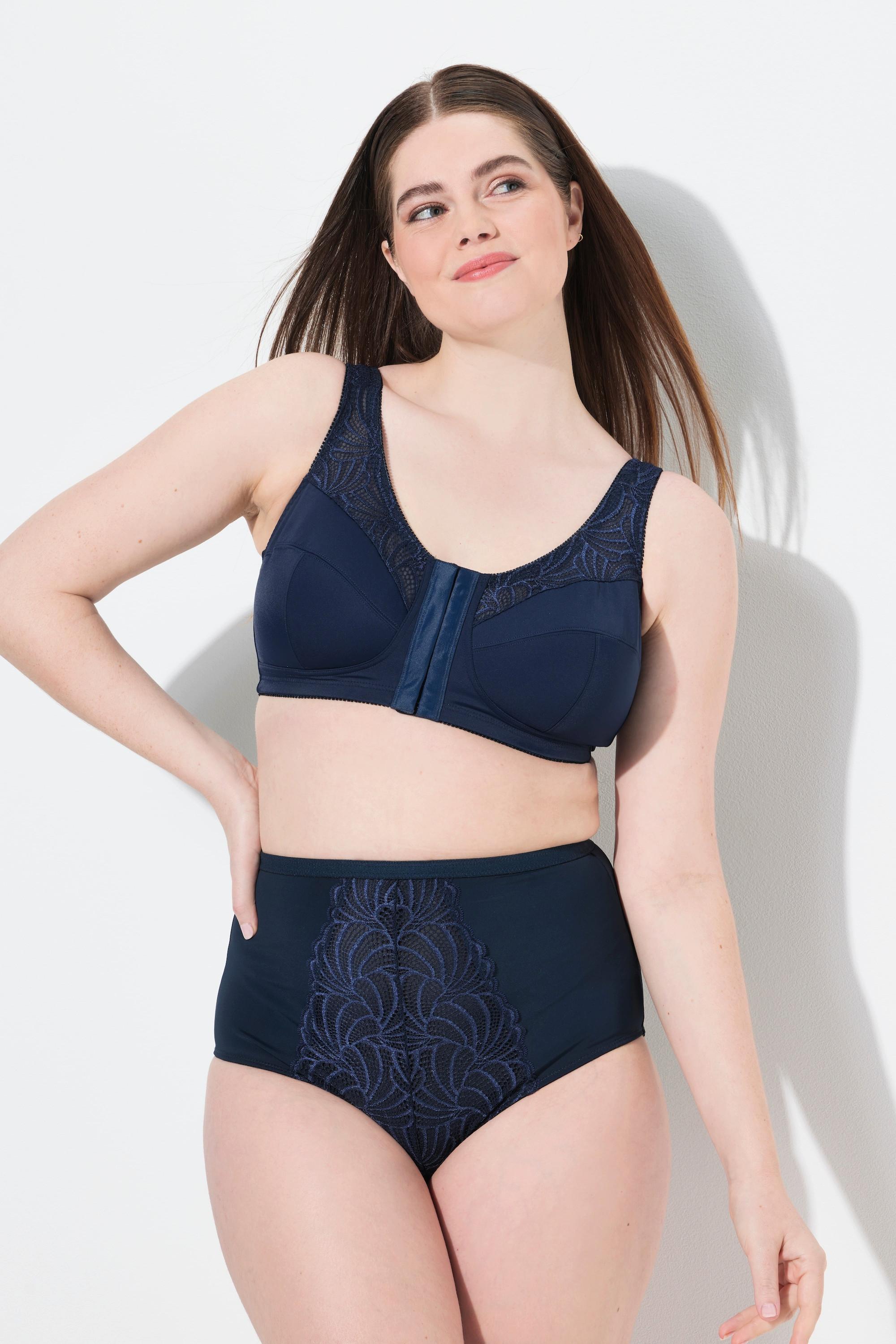 Ulla Popken Maxi Slip Modellanti Pizzo Foderato Vita Alta  