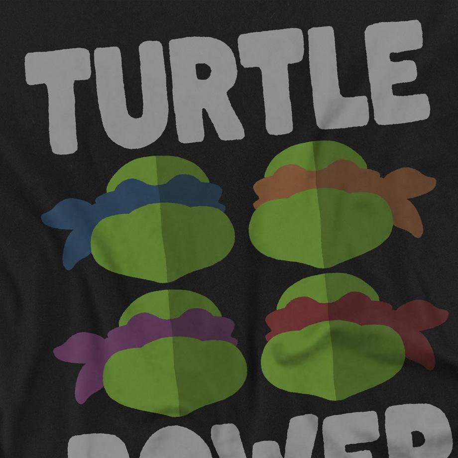 TEENAGE MUTANT NINJA TURTLE  Turtle Power Maglietta Facce 