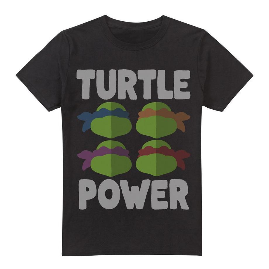 Turtle Power Maglietta Facce
