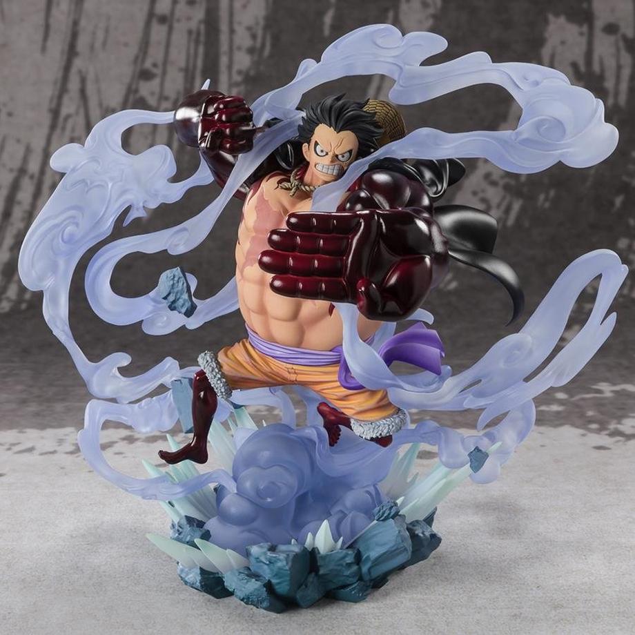Tamashii Nations  One Piece FiguartsZERO PVC Statue Extra Battle Monkey D. Ruffy Gear 4 Battle of Monsters on Onigashima 21 cm 