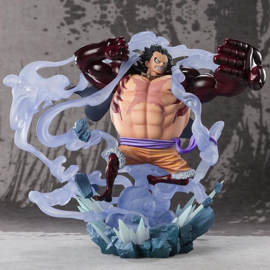 Tamashii Nations  One Piece FiguartsZERO PVC Statue Extra Battle Monkey D. Ruffy Gear 4 Battle of Monsters on Onigashima 21 cm 