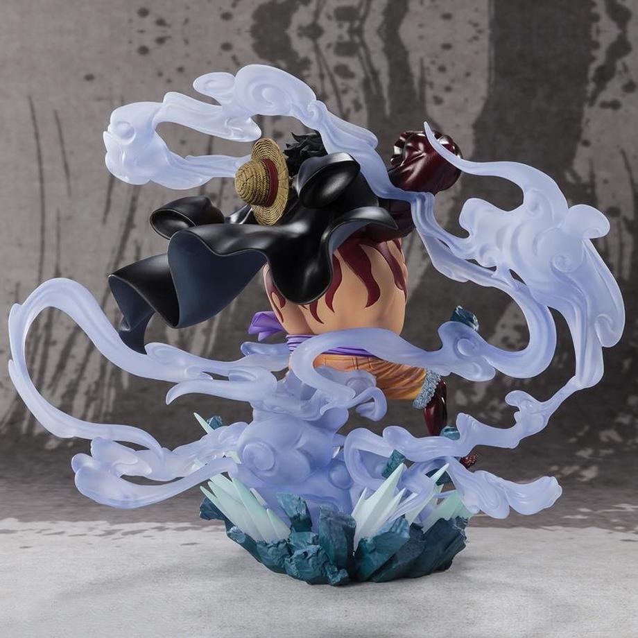 Tamashii Nations  One Piece FiguartsZERO PVC Statue Extra Battle Monkey D. Ruffy Gear 4 Battle of Monsters on Onigashima 21 cm 