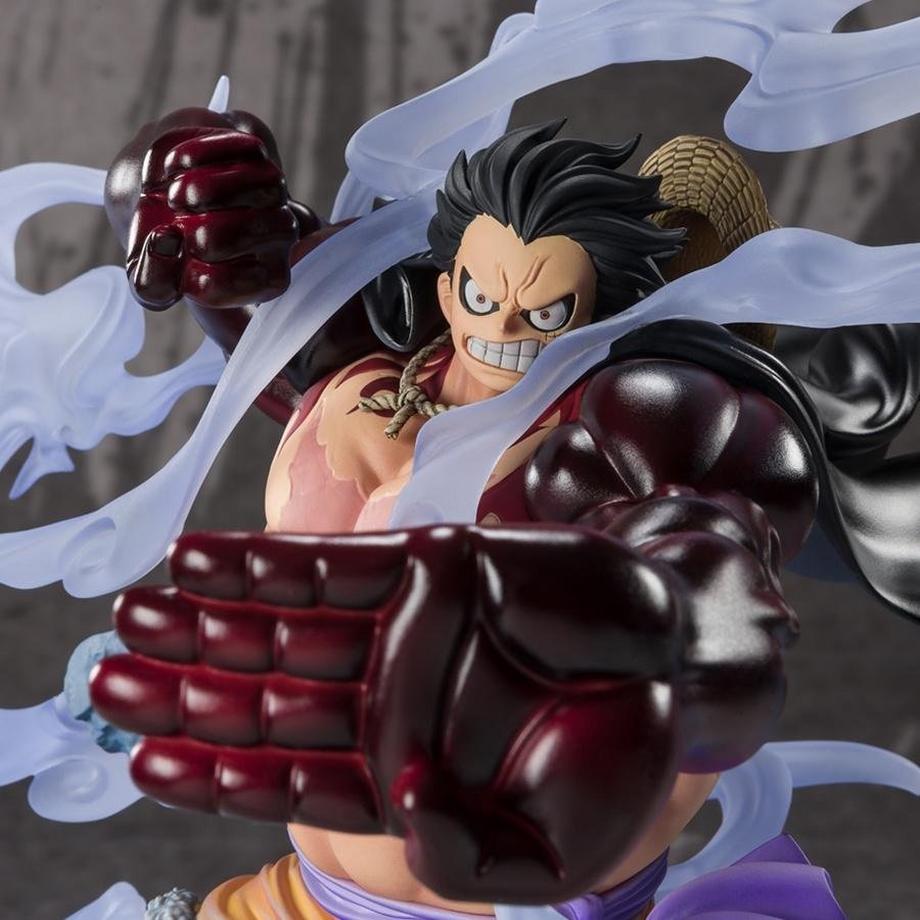 Tamashii Nations  One Piece FiguartsZERO PVC Statue Extra Battle Monkey D. Ruffy Gear 4 Battle of Monsters on Onigashima 21 cm 