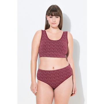 Bustier, Punkte, ohne Bügel, Biobaumwolle