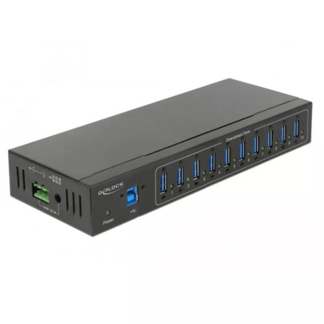Delock USB-Hub 63919 USB 3.0 - 10x Typ-A