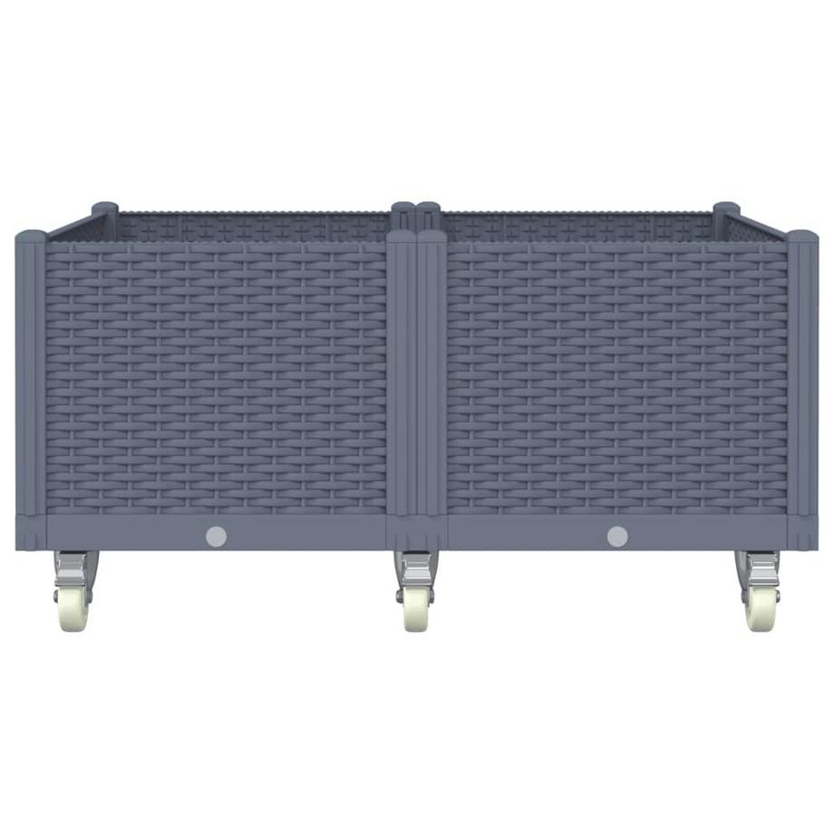 VidaXL fioriera da giardino Polipropilene  