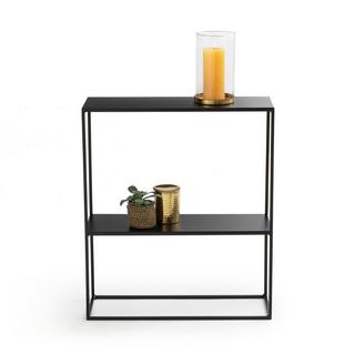 La Redoute Intérieurs Console métal acier double plateau  