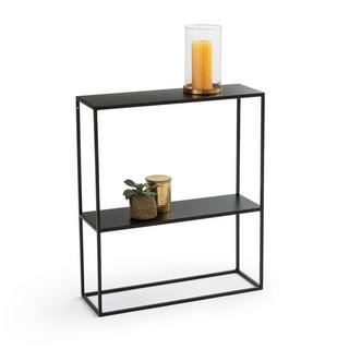 La Redoute Intérieurs Console métal acier double plateau  