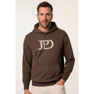 JP1880 Sweat-shirt à capuche Imprimé poitrine Capuche Poche kangourou  