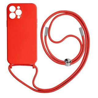 Avizar  Coque cordon iPhone 13 Pro Rouge 