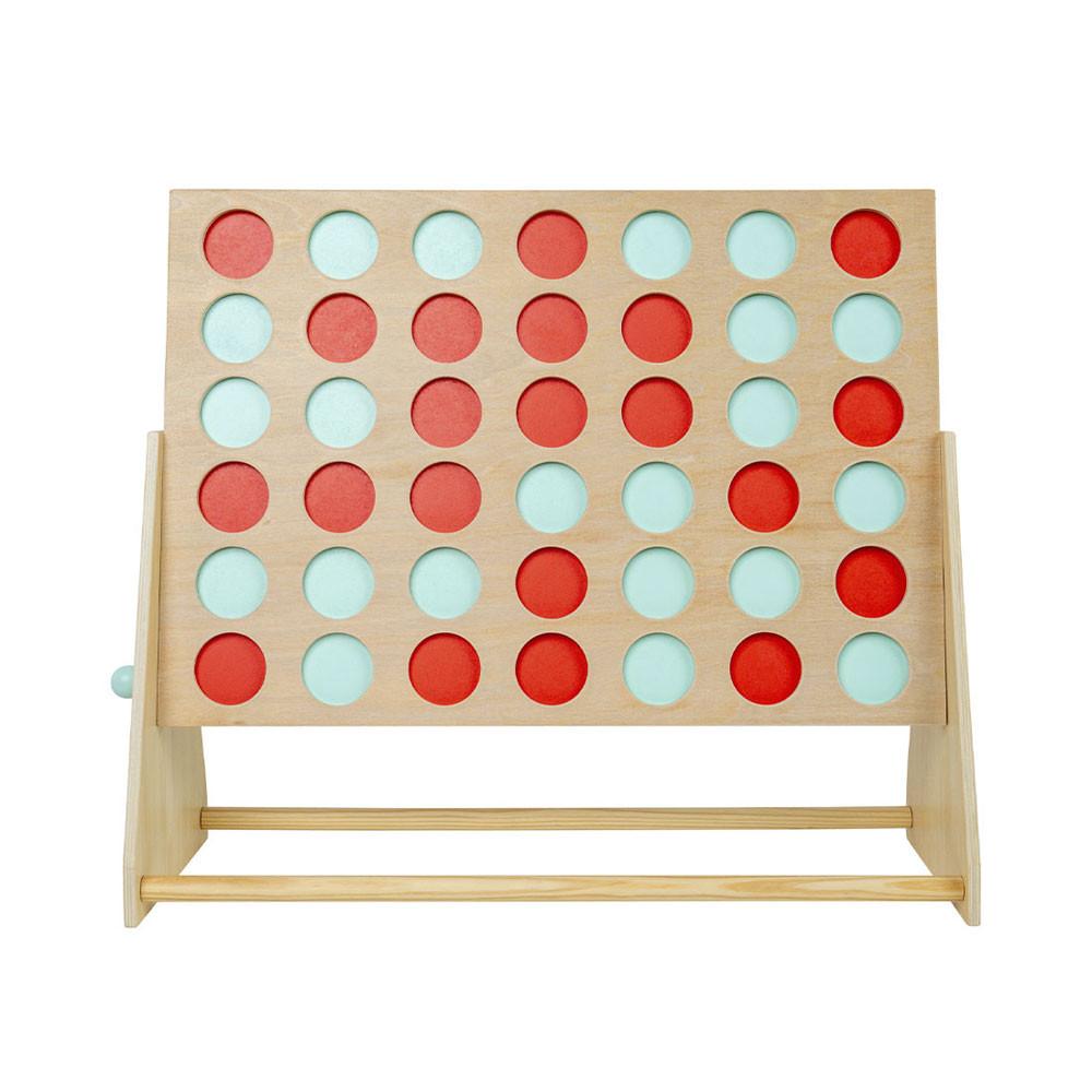 TP Toys  Holz riesiges 4-Gewinnt-Spiel FSC 