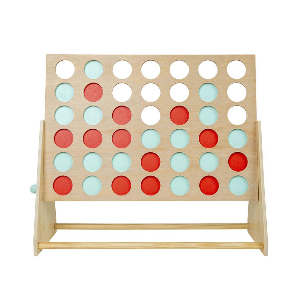 TP Toys  Holz riesiges 4-Gewinnt-Spiel FSC 