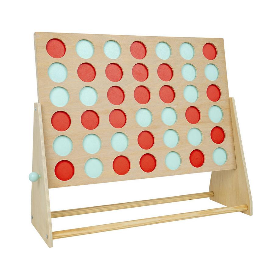 TP Toys  Jeu de match-4 géant en bois FSC 