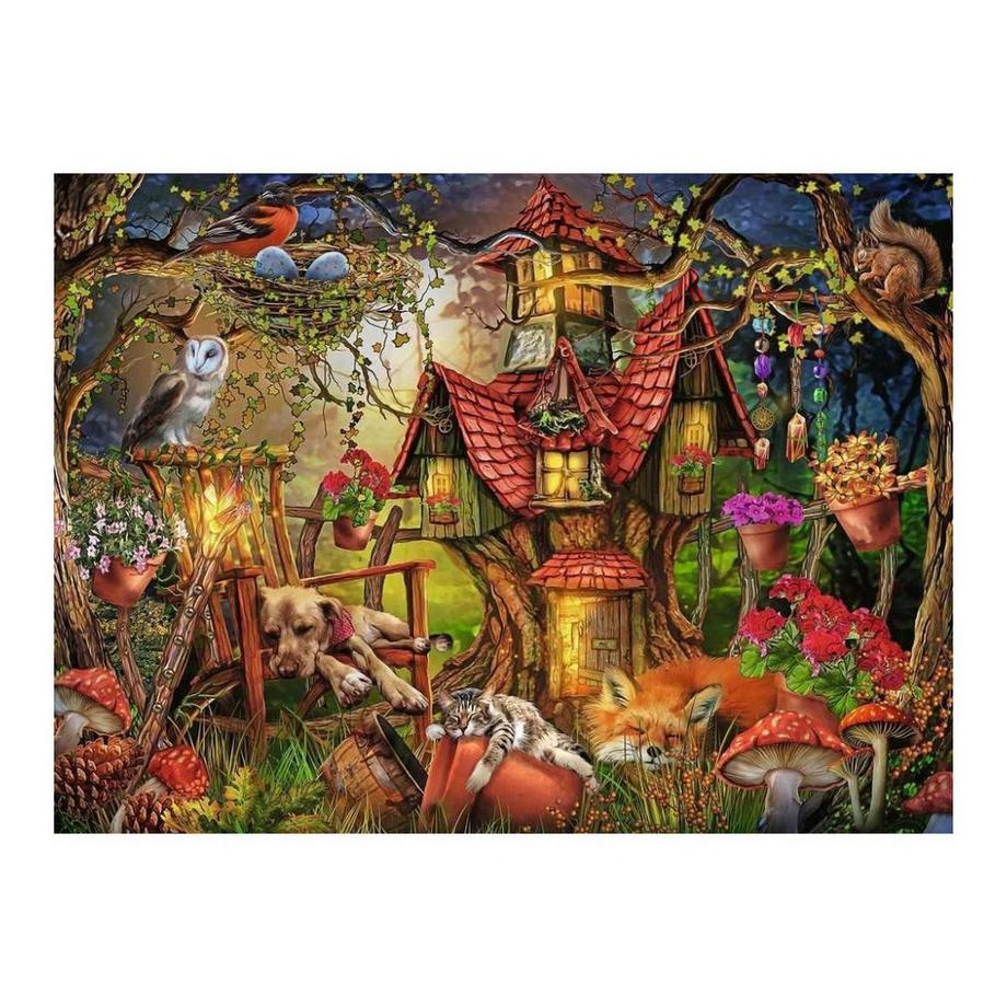 Ravensburger  Puzzle Das Waldhaus (200Teile) 