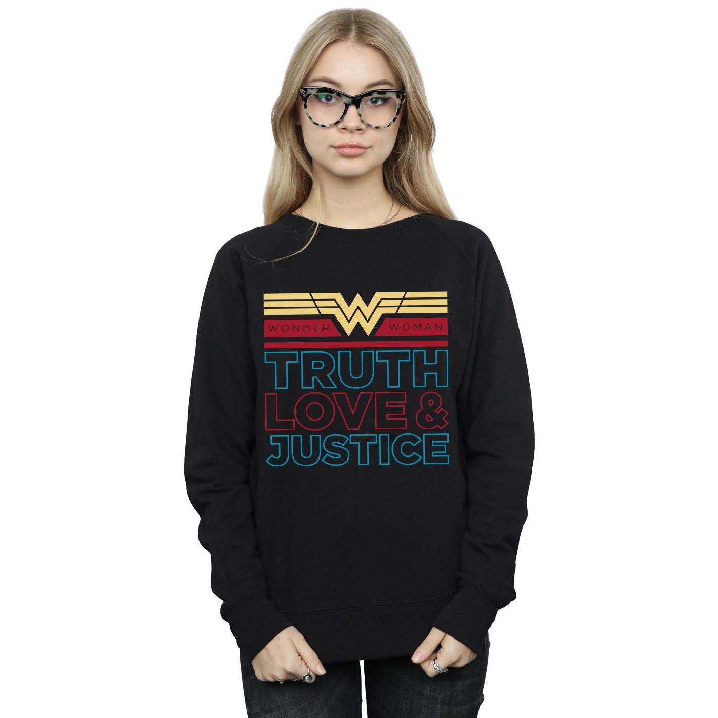 DC COMICS  Sweat TRUTH AND JUSTICE 