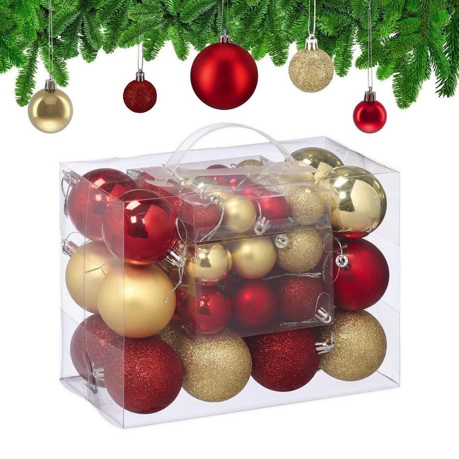 Ensemble de boules de Noël