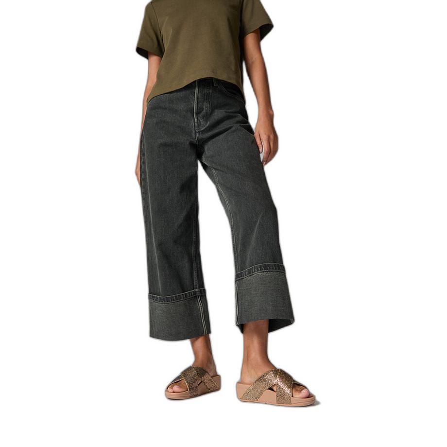 Fitflop Lulu Cross Slide Glitterball Sandalen  