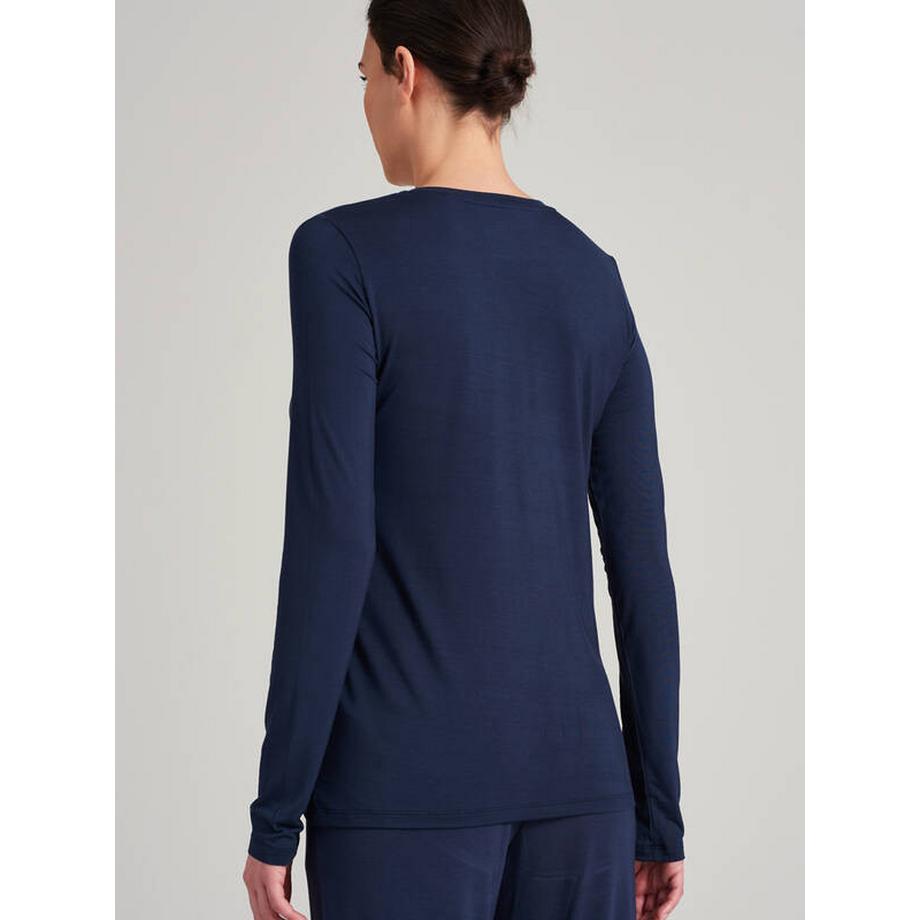 Schiesser Modal Lounge Maglia Maniche Lunghe  