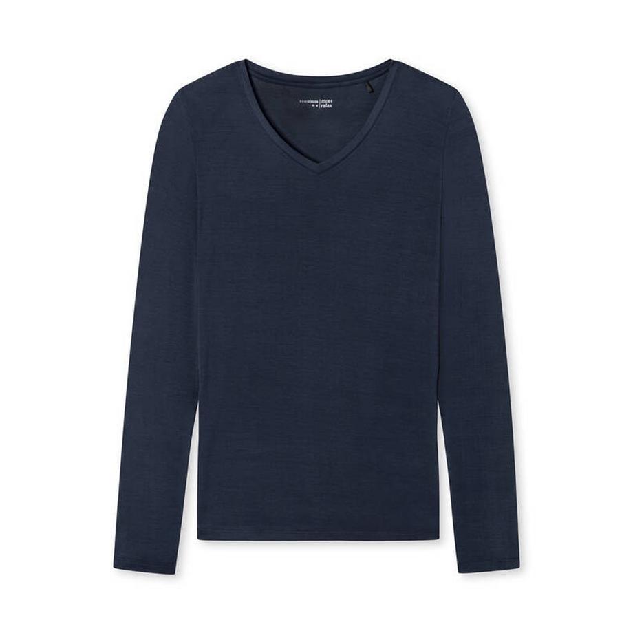 Schiesser Modal Lounge Maglia Maniche Lunghe  