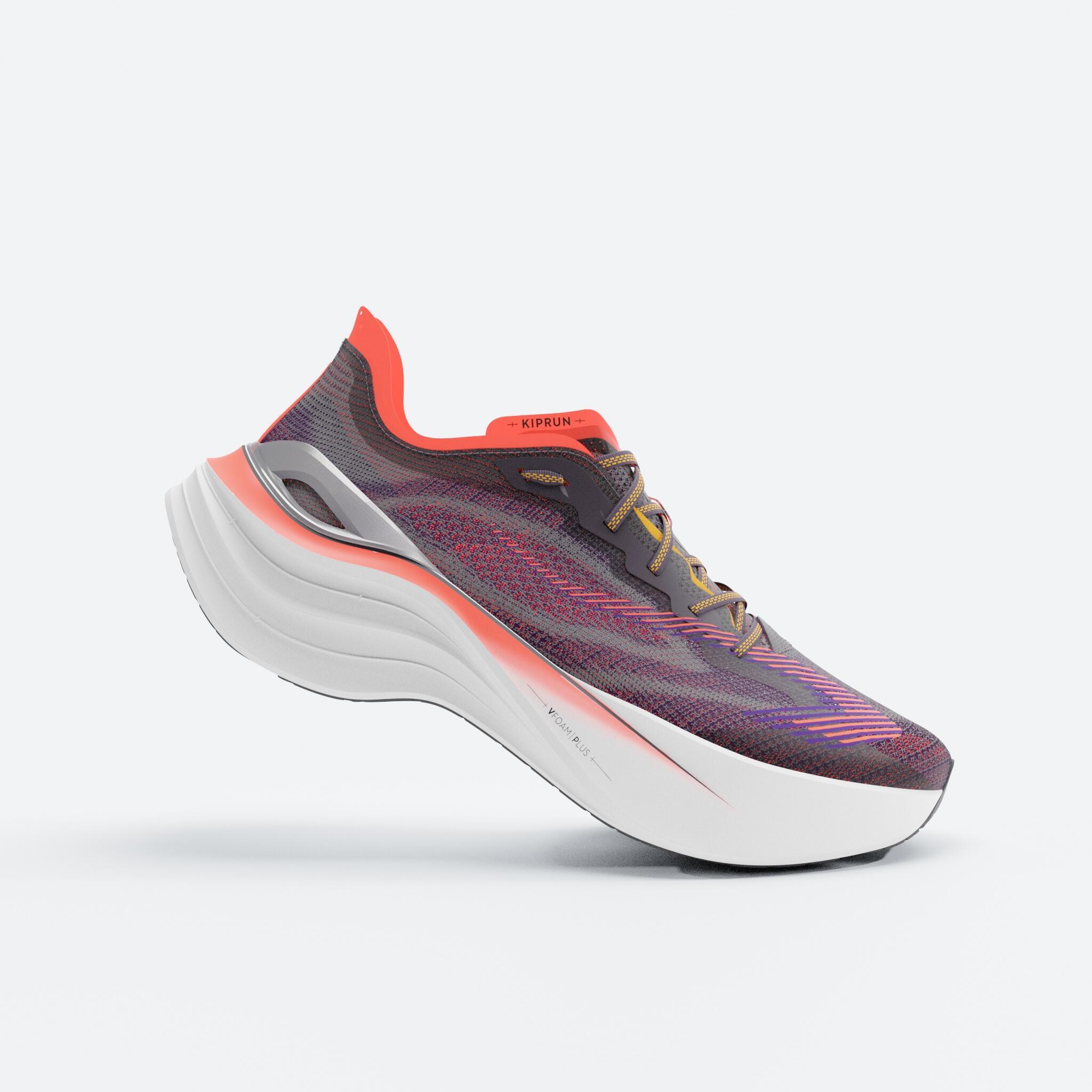 KIPRUN  Chaussures - KIPRUN KD900.2 Men's Running Shoes - Purple/orange 