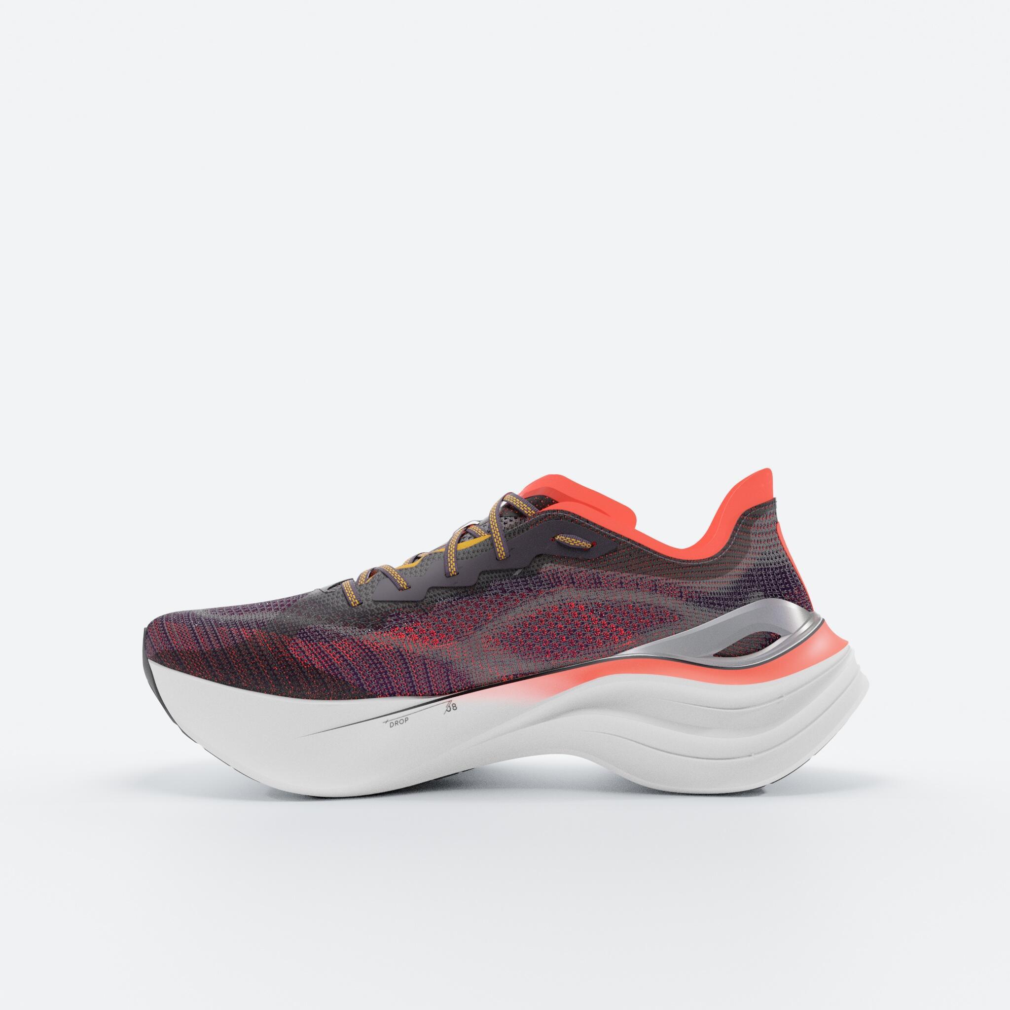 KIPRUN  Chaussures - KIPRUN KD900.2 Men's Running Shoes - Purple/orange 