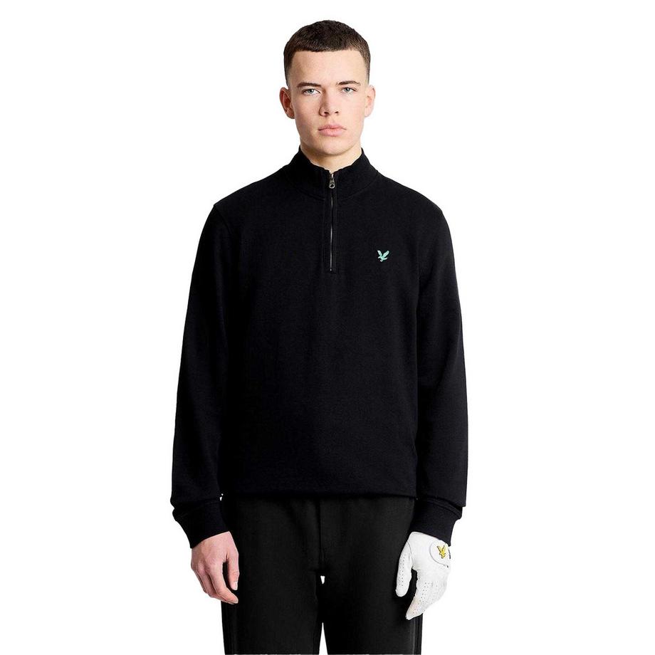 Midlayer, Mit Halbem Reißverschluss, Emblem