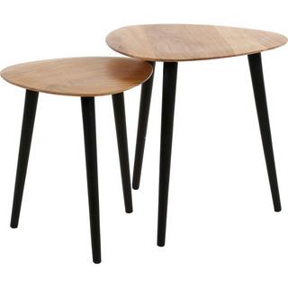 mutoni Table d'appoint Triangle Bio (lot de 2)  