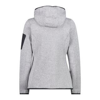CMP Knit-Tech Kapuzen-Fleecejacke  